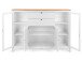 Highboard >Batley I< in Weiß - 160x120x40cm (BxHxT)