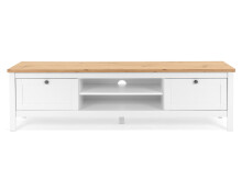 TV-Board >Batley I< in Weiß - 160x45x40cm (BxHxT)