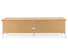 TV-Board >Batley I< in Weiß - 160x45x40cm (BxHxT)