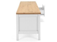 TV-Board >Batley I< in Weiß - 160x45x40cm (BxHxT)