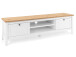 TV-Board >Batley I< in Weiß - 160x45x40cm (BxHxT)