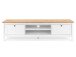TV-Board >Batley I< in Weiß - 160x45x40cm (BxHxT)