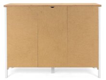 Sideboard >Batley II< in Weiß - 120x90x40cm (BxHxT)