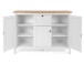 Sideboard >Batley II< in Weiß - 120x90x40cm (BxHxT)