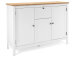 Sideboard >Batley II< in Weiß - 120x90x40cm (BxHxT)