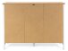 Sideboard >Batley II< in Weiß - 120x90x40cm (BxHxT)