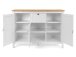 Sideboard >Batley II< in Weiß - 120x90x40cm (BxHxT)