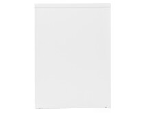 Schreibtisch >Ravenna< in Weiß Matt - 130x75x54cm (BxHxT)