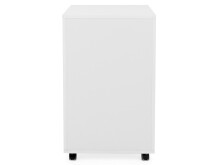 Rollcontainer >Ravenna I< in Weiß/Matt - 44x73x52cm (BxHxT)
