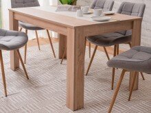 Esstisch >Naperville< in Sonoma-Eiche - 138x74x80cm...