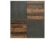 Schwebetürenschrank >Delmore< in Old Wood Vintage Nachbildung
