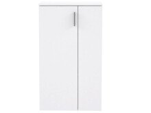 Schuhschrank >Gretna< in Weiß - 68.9x120.4x36.3cm (BxHxT)