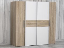 Kleiderschrank >Kaleb I< - 200,1x190,5x61,6cm (BxHxT)