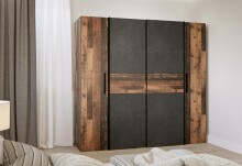 Kleiderschrank >Kaleb I< - 200,1x190,5x61,6cm (BxHxT)