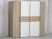 Kleiderschrank >Kaleb< in Sonoma-Eiche - 200.1x190.5x61.6cm (BxHxT)