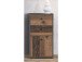 Kommode >Burg< in Betonoptik Dunkelgrau - 40.3x77.5x29.6cm (BxHxT)