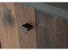 Kommode >Burg< in Betonoptik Dunkelgrau - 77.2x77.5x29.6cm (BxHxT)