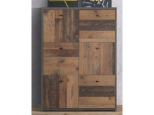 Kommode >Burg< in Betonoptik Dunkelgrau -...