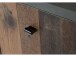 Kommode >Burg< in Betonoptik Dunkelgrau - 77.2x112.7x29.6cm (BxHxT)