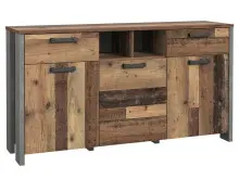 Sideboard >Celon< in Old Wood Vintage -...