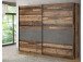 Schwebetürenschrank in Betonoptik Dunkelgrau - 269,9x210,5x61,2cm (BxHxT)