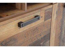 Sideboard >Celon< in Old Wood Vintage - 156.4x86.3x41.6cm (BxHxT)