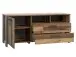TV-Board in Schwarz - 141,7x63,9x52,3cm (BxHxT)