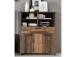 Highboard >Celon< in Old Wood Vintage - 106.7x127.9x41.6cm (BxHxT)