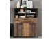 Highboard >Celon< in Old Wood Vintage - 106.7x127.9x41.6cm (BxHxT)