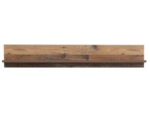 Wohnwand in Schwarz aus Glas - 330,4x204,7x52,3cm (BxHxT)