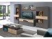 Highboard >Chatham I< in Chromfarben aus Glas - 90,1x168,1x41,3cm (BxHxT)