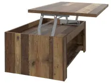 Couchtisch >Celon< in Old Wood Vintage -...