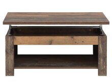 Couchtisch >Celon< in Old Wood Vintage - 110x45.7x65cm (BxHxT)