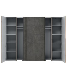 Kleiderschrank >Nadiya< - 270,3x210x61,2cm (BxHxT)
