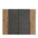 Kleiderschrank >Nadiya< - 270,3x210x61,2cm (BxHxT)