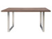 Esstisch >Talbert< in Old Wood Vintage aus Metall - 160x74,4x90cm (BxHxT)