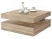 Couchtisch >Coimbra I< in Sonoma-Eiche - 93x34,3x78cm (BxHxT)