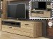 TV-Board >Kendra I< in Schwarz - 179,6x56,8x52cm (BxHxT)