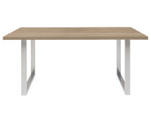 Esstisch >Talbert< in Sonoma-Eiche aus Metall - 160x74,4x90cm (BxHxT)