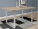 Esstisch >Talbert< in Sonoma-Eiche aus Metall - 160x74,4x90cm (BxHxT)