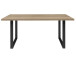 Esstisch >Talbert< in Sonoma-Eiche aus Metall - 160x74,4x90cm (BxHxT)
