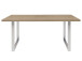 Esstisch >Talbert< in Sonoma-Eiche aus Metall - 160x74,4x90cm (BxHxT)