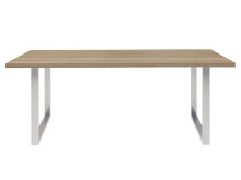 Esstisch >Talbert< in Sonoma-Eiche aus Metall - 180x74,4x90cm (BxHxT)
