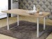 Esstisch >Talbert< in Sonoma-Eiche aus Metall - 180x74,4x90cm (BxHxT)