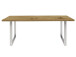 Esstisch >Talbert< in Artisan Eiche aus Metall - 180x74,4x90cm (BxHxT)