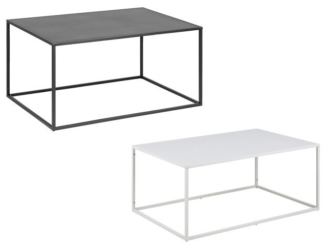 Couchtisch >New Haven< in  aus Stahl - 90x40x60cm (BxHxT)