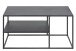 Couchtisch in Schwarz aus Stahl - 90x45x60cm (BxHxT)
