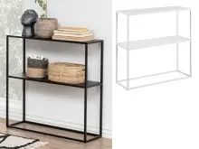 Regal >New Haven< aus Stahl - 79,5x80,5x26cm (BxHxT)
