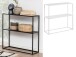 Regal >New Haven< aus Stahl - 79,5x80,5x26cm (BxHxT)