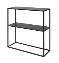 Regal >New Haven< in Schwarz aus Stahl -...
